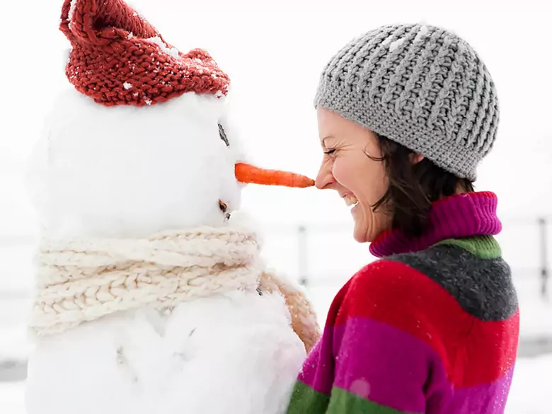 Proteja su cara del frío