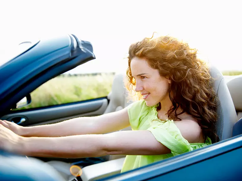 De la serie "Mujer al volante"- difundir la seguridad