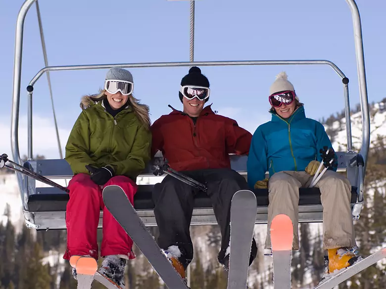 El camino hacia las lesiones del esquí