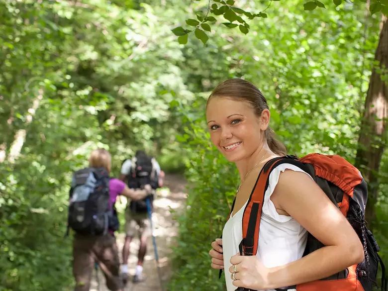 Marcha nórdica para ponerse en forma