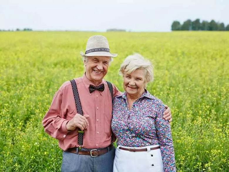 La calvicie en las personas mayores