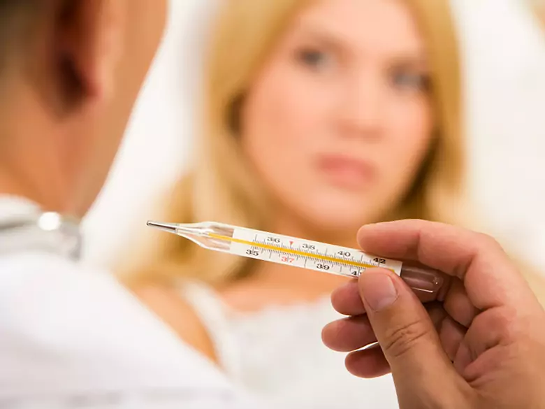 Fiebre en el embarazo - causas, síntomas, diagnóstico, tratamiento