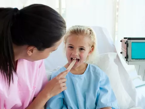 Problemas de garganta en los niños