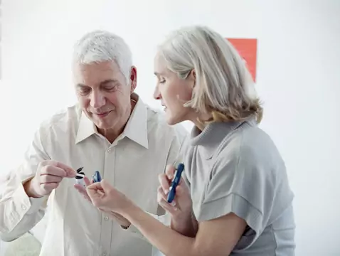 Paciente diabético en la consulta dental